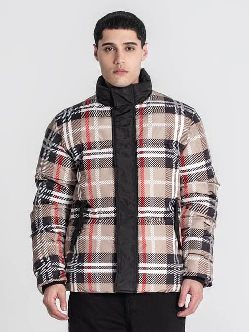 Cazadora Gianni Kavanagh Multicolor British Puffer Jacket GKM007005 - Imagen 3