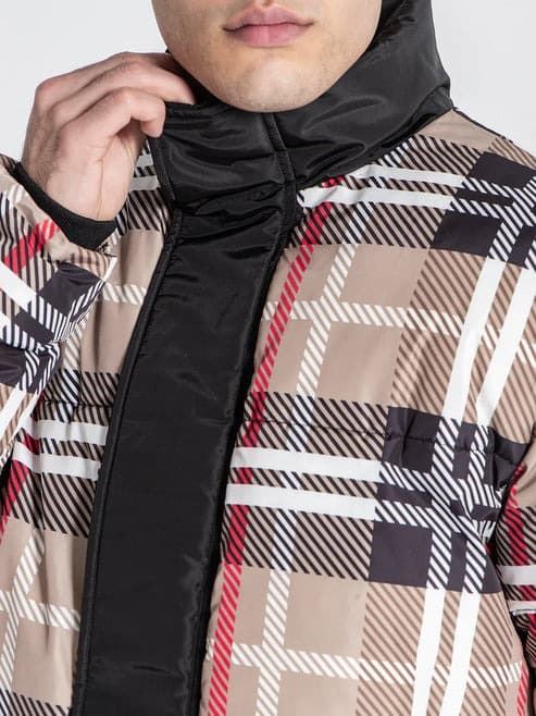 Cazadora Gianni Kavanagh Multicolor British Puffer Jacket GKM007005 - Imagen 5