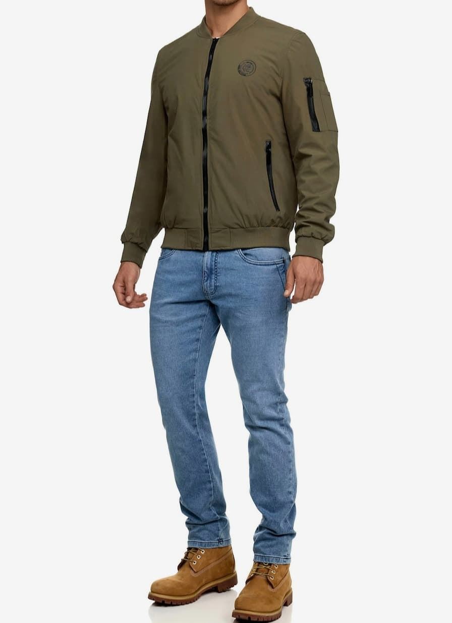 Cazadora Indicode INBerto Army 15-827600 - Imagen 4