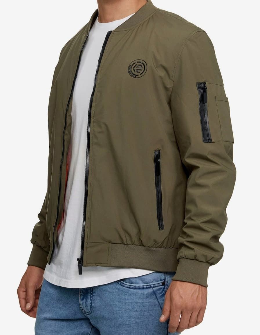 Cazadora Indicode INBerto Army 15-827600 - Imagen 5