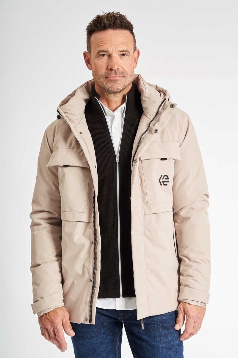 Cazadora Indicode InVilleson SImply Taupe 15-976191 - Imagen 1