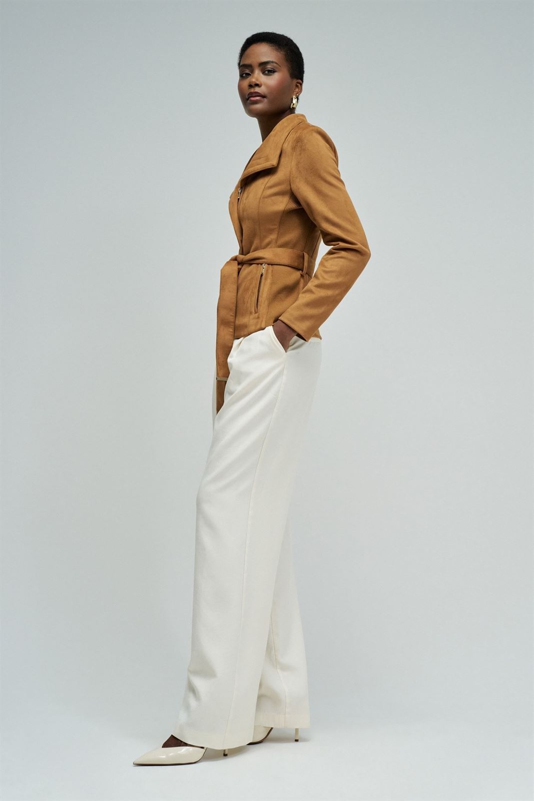 Cazadora SALSA 21011189 124 dark brown - Imagen 2