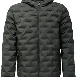 Cazadora Salsa Jeans Green Dark Light Padded 21008696 530 - Imagen 1