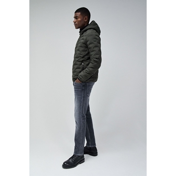 Cazadora Salsa Jeans Green Dark Light Padded 21008696 530 - Imagen 2