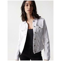 Cazadora Salsa Jeans White 21009644 001 - Imagen 1