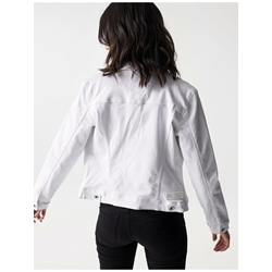 Cazadora Salsa Jeans White 21009644 001 - Imagen 2
