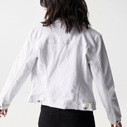 Cazadora Salsa Jeans White 21009644 001 - Imagen 2