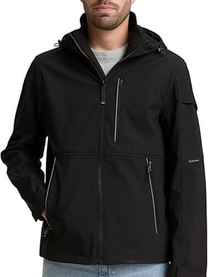 Cazadora softshell TOM TAILOR 1048512 29999 black - Imagen 1