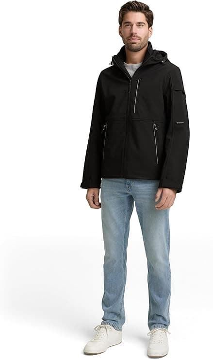 Cazadora softshell TOM TAILOR 1048512 29999 black - Imagen 2