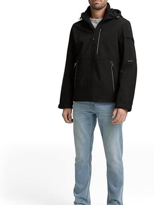 Cazadora softshell TOM TAILOR 1048512 29999 black - Imagen 2