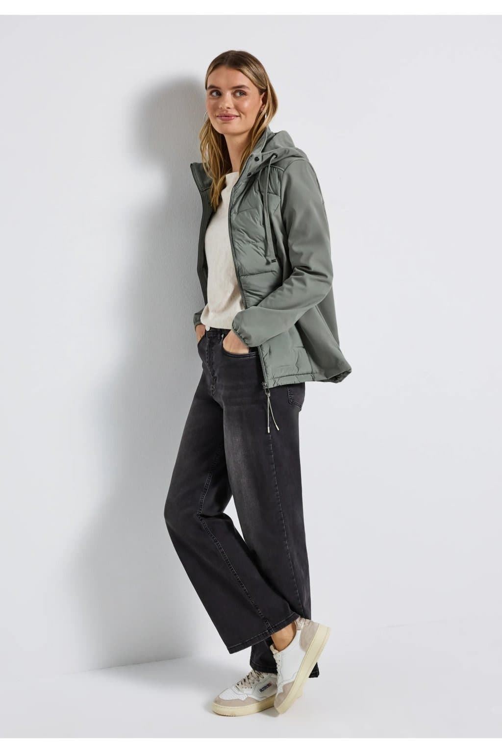 Cazadora Street One Fresh Sage 202108 16637 - Imagen 3