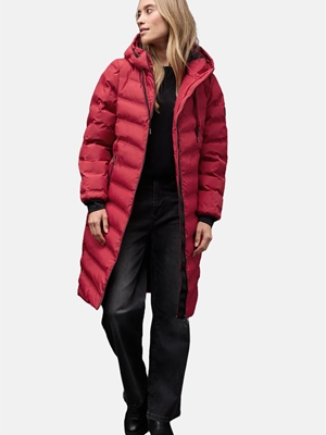 Cazadora Street One Long Padded Carpet Red 202126 11359 - Imagen 2