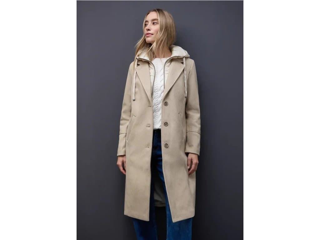 Cazadora Street One Long Revers Removable Soft Sand 202124 16630 - Imagen 1