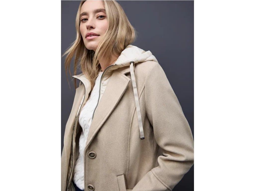 Cazadora Street One Long Revers Removable Soft Sand 202124 16630 - Imagen 2