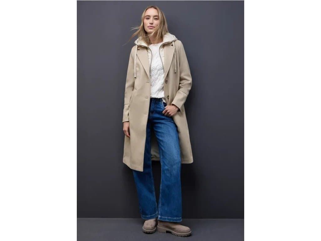 Cazadora Street One Long Revers Removable Soft Sand 202124 16630 - Imagen 4