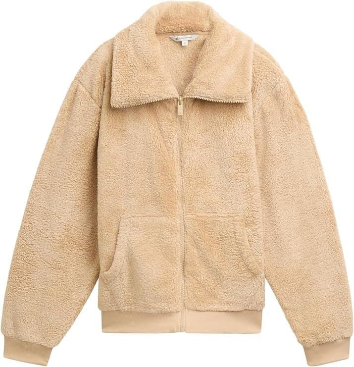 Cazadora TOM TAILOR 1043229 21849 Teddy Jacket Caramel Beige - Imagen 4