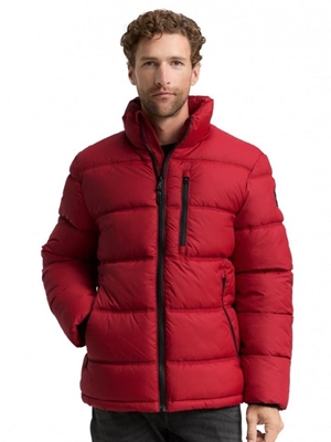 Cazadora TOM TAILOR 1046974 10814 ROJO - Imagen 1