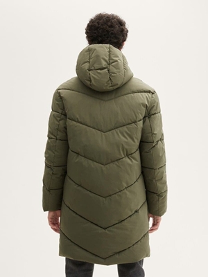 Cazadora TOM TAILOR 1048489 21179 Stand-up puffer jacket deep pond green - Imagen 2