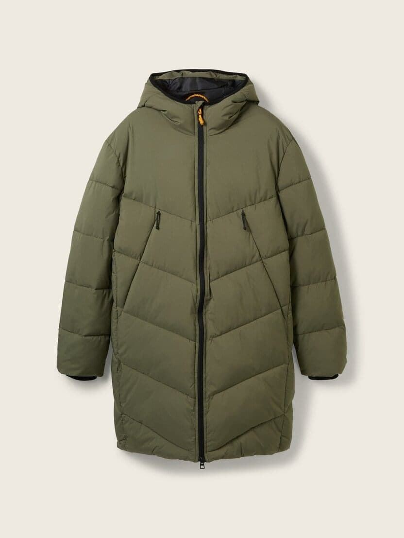 Cazadora TOM TAILOR 1048489 21179 Stand-up puffer jacket deep pond green - Imagen 5