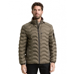 Cazadora TOM TAILOR 1048511 34880 decorative hybrid jacket/faded leaf green - Imagen 1