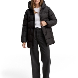 Cazadora Tom Tailor Black Puffer 1047547 14482 - Imagen 2