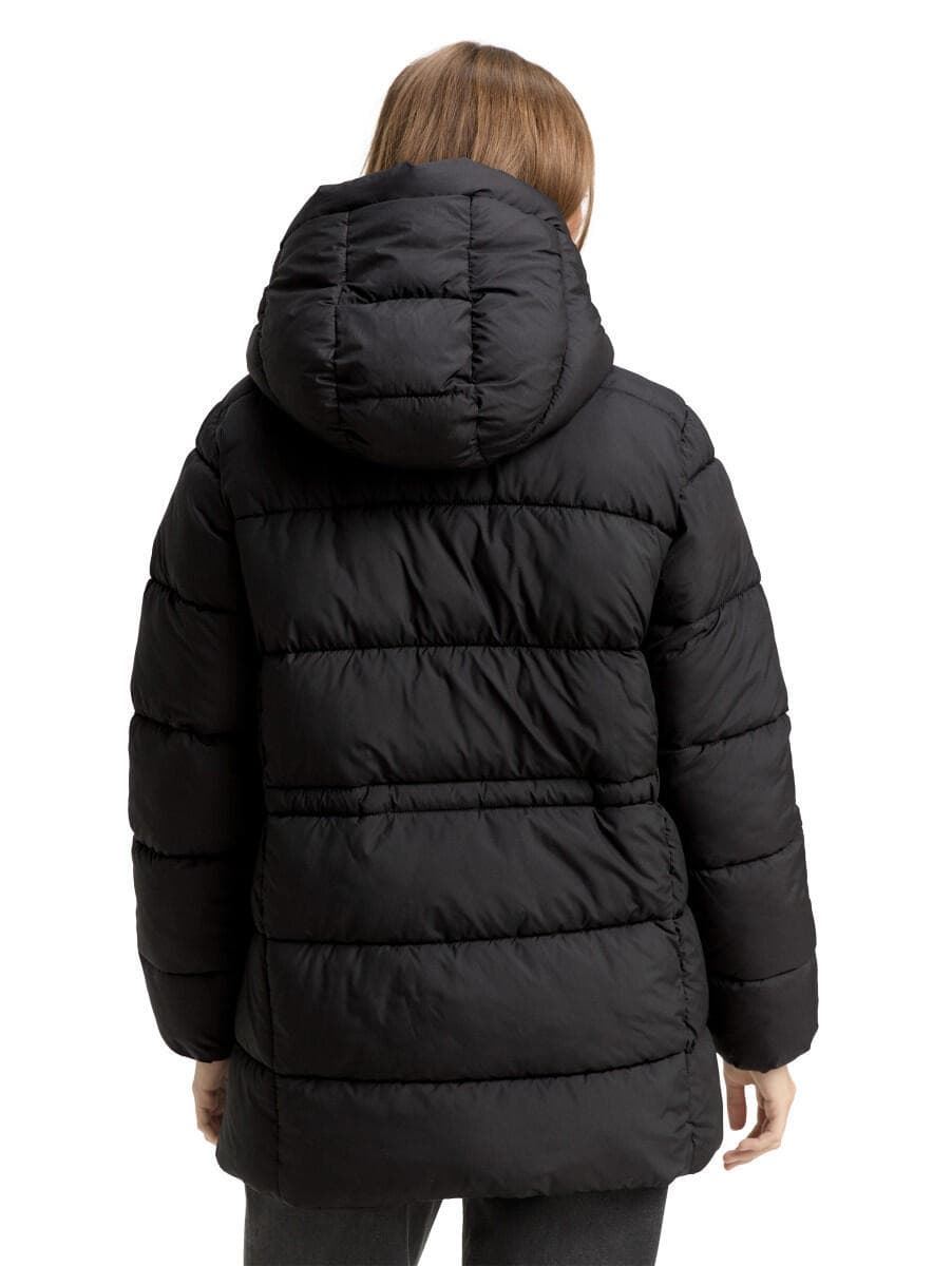 Cazadora Tom Tailor Black Puffer 1047547 14482 - Imagen 4