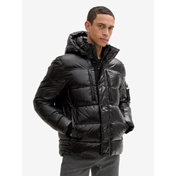 Cazadora Tom Tailor Shiny Black - Imagen 2