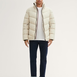 Cazadora Tom Tailor Sporty Puffer Jacket Beige - Imagen 1