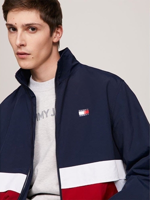 Cazadora TOMMY JEANS DM0DM17887 C1G dark night navy - Imagen 1