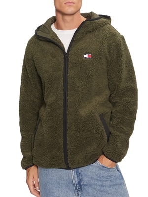 Cazadora Tommy Jeans DM0DM19224 M12 fatigue green - Imagen 1