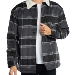 Cazadora Tommy Jeans DM0DM19652 BDS Black Check - Imagen 2