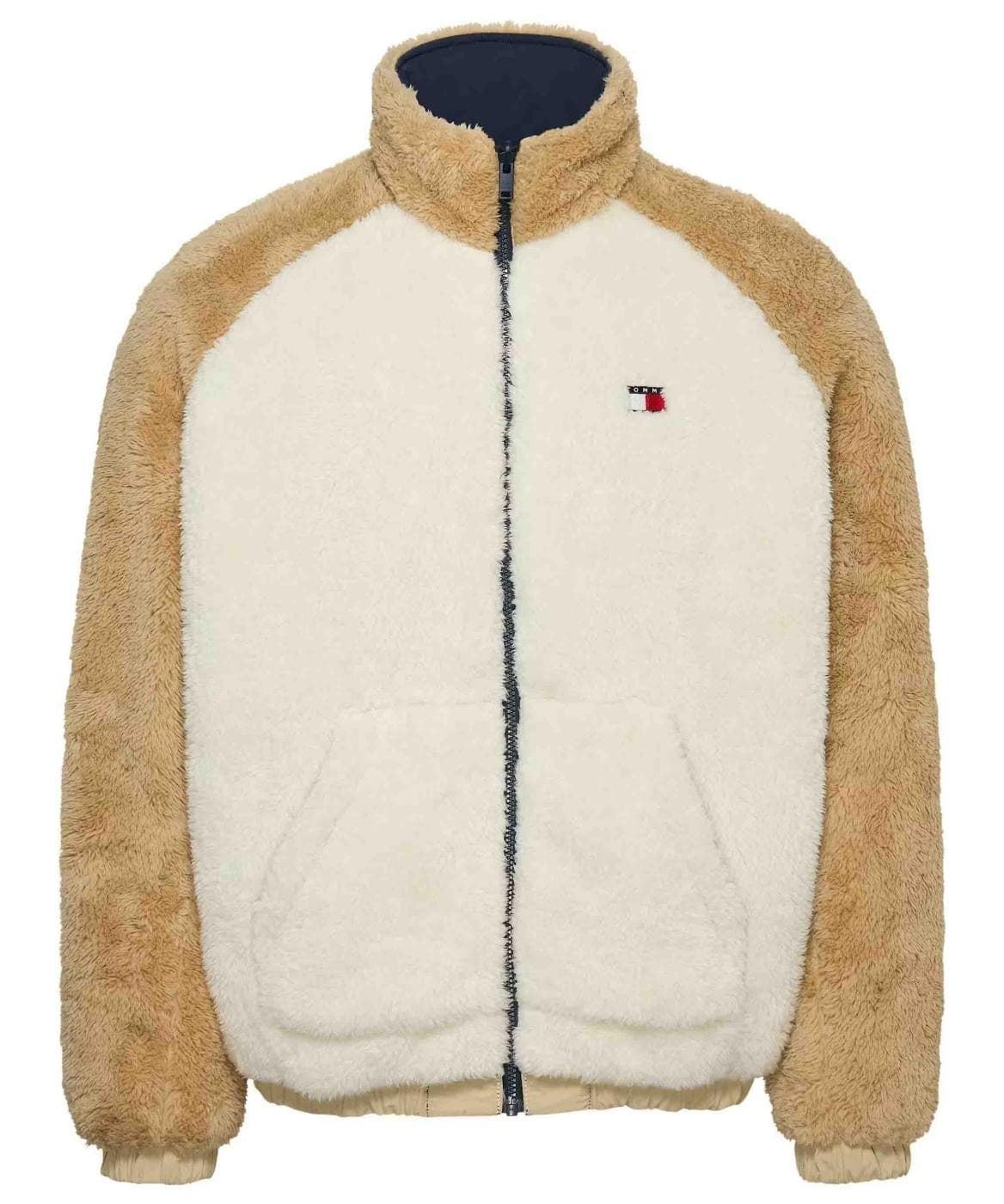 Cazadora Tommy Jeans DM0DM21129 ACT Relic Tan/ Ancient White - Imagen 1