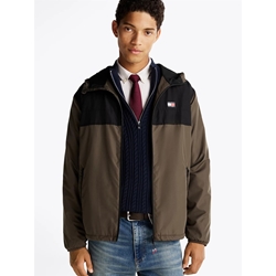 Cazadora Tommy Jeans DM0DM21130 M12 fatigue green/black - Imagen 1