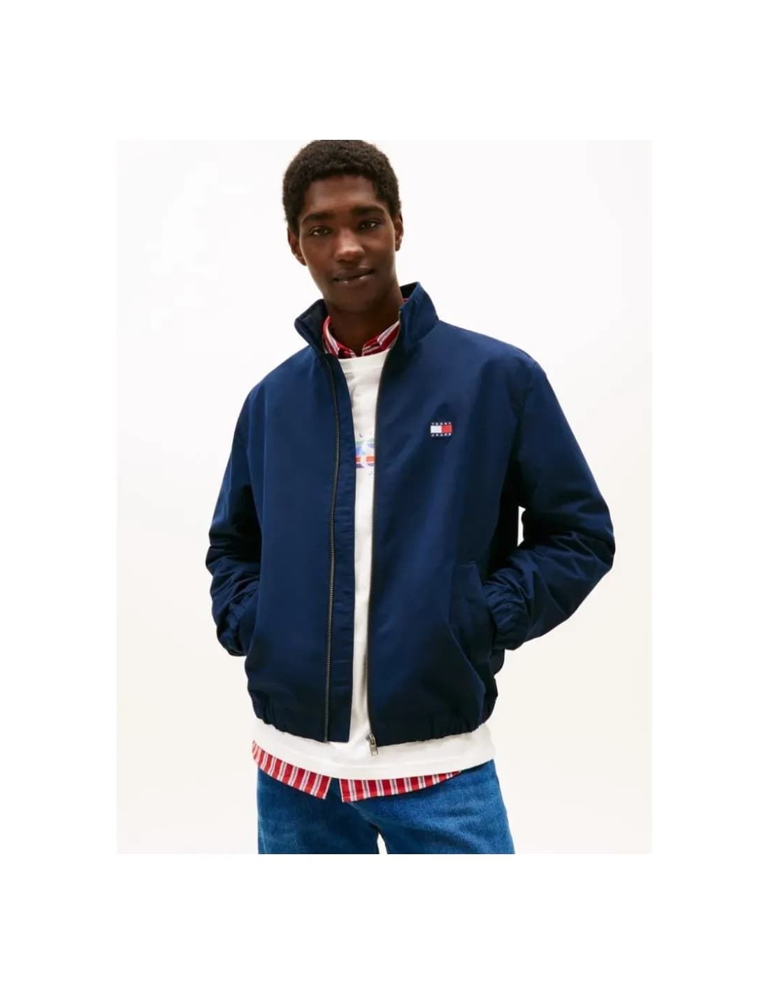 Cazadora TOMMY JEANS DM0DM22720 C1G dark night navy - Imagen 1