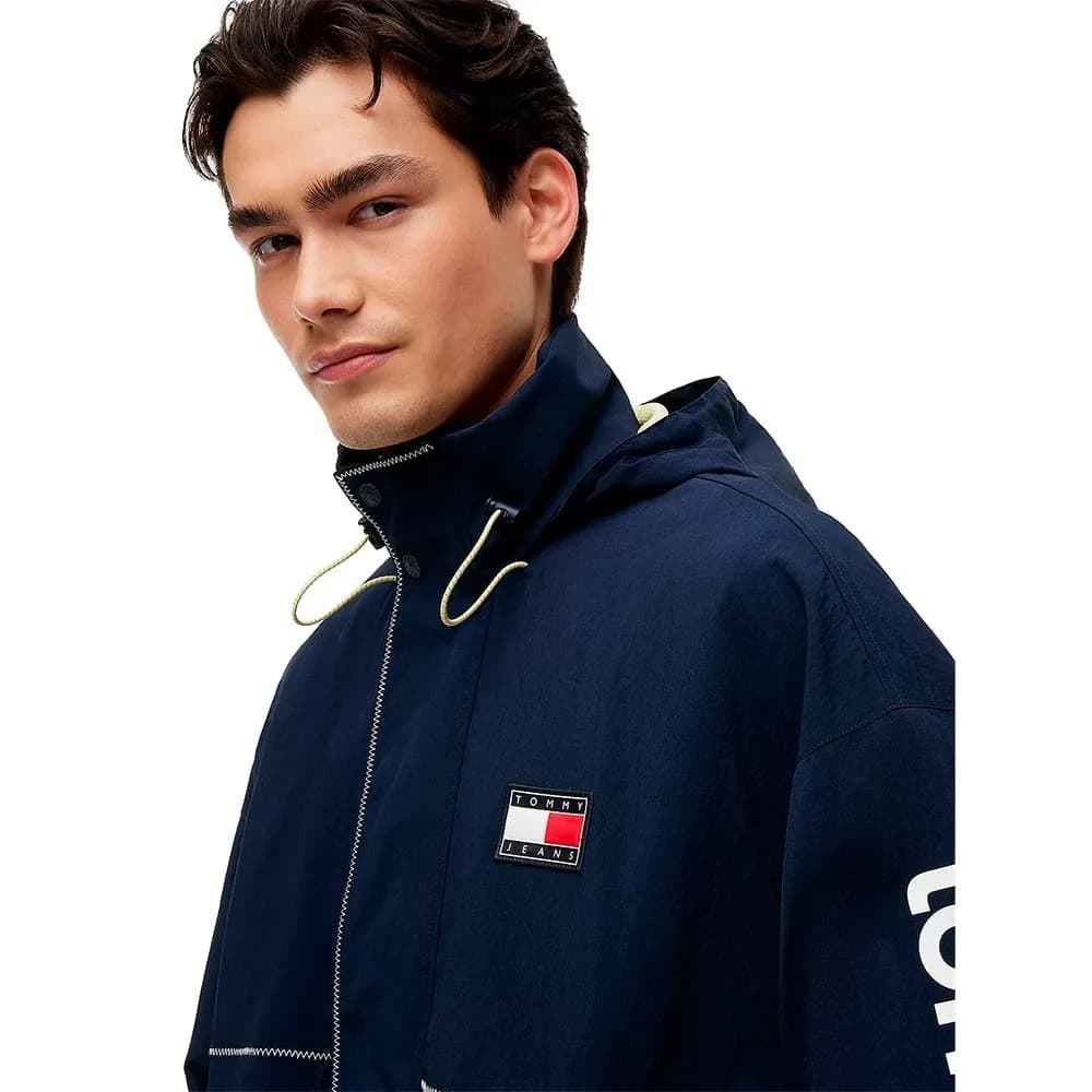 Cazadora TOMMY JEANS DM0DM23225 CIG Heritage sailing Dark night Navy - Imagen 5