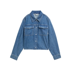 Cazadora VaquerA Short Denim Shirt With Pockets 1045493 10118 - Imagen 1