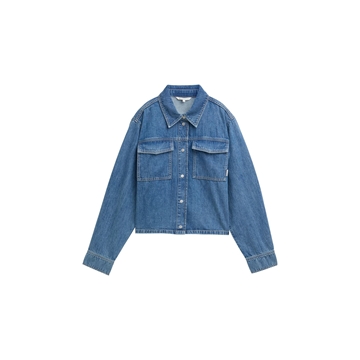 Cazadora VaquerA Short Denim Shirt With Pockets 1045493 10118 - Imagen 1