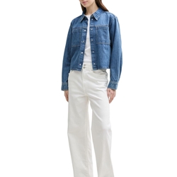 Cazadora VaquerA Short Denim Shirt With Pockets 1045493 10118 - Imagen 2