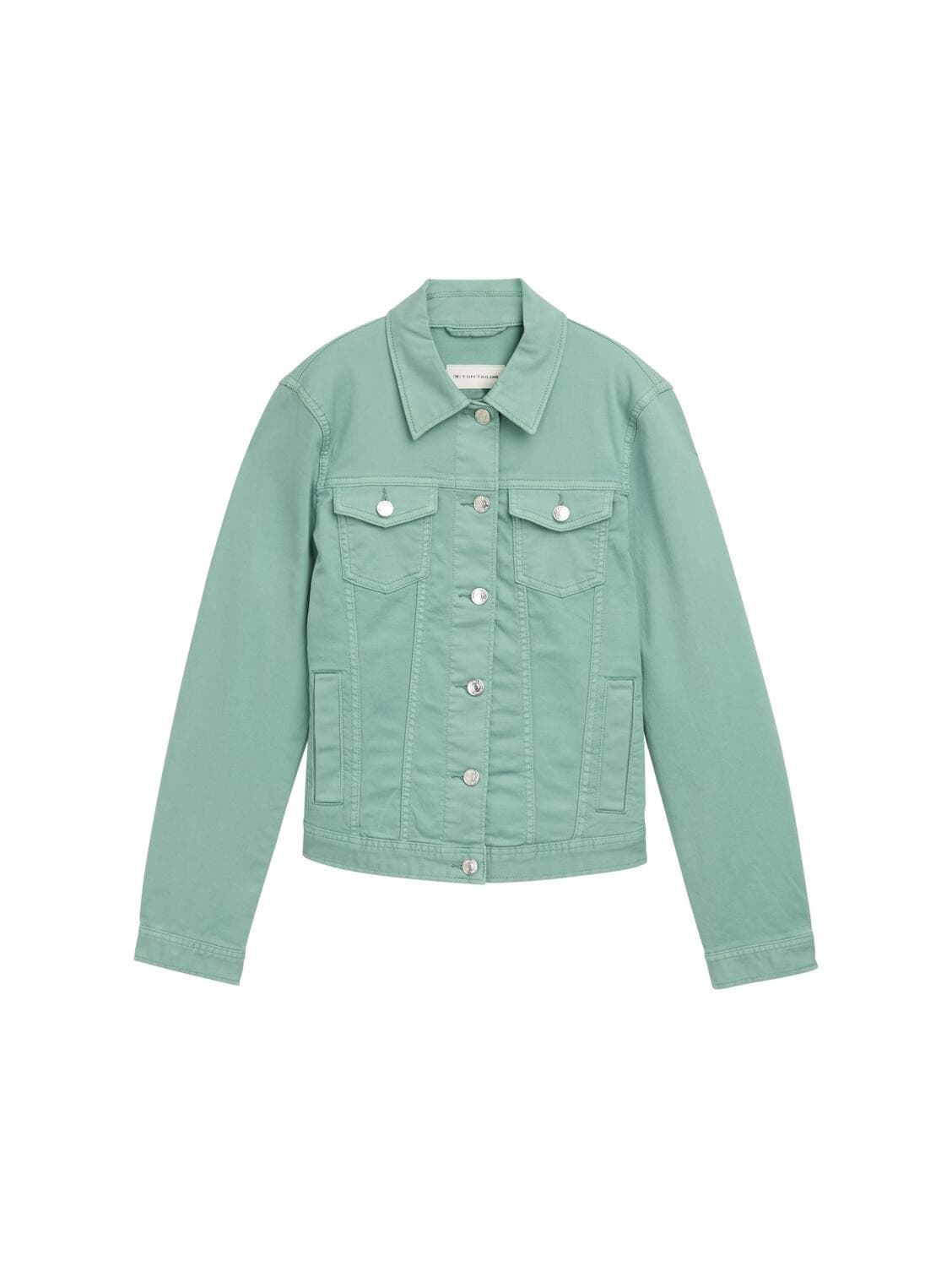 Cazadora vaquera TOM TAILOR 1045390 13010 FADED GREEN - Imagen 1