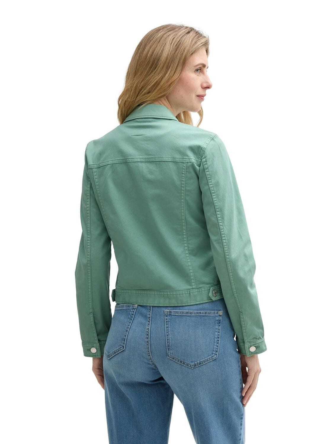 Cazadora vaquera TOM TAILOR 1045390 13010 FADED GREEN - Imagen 3
