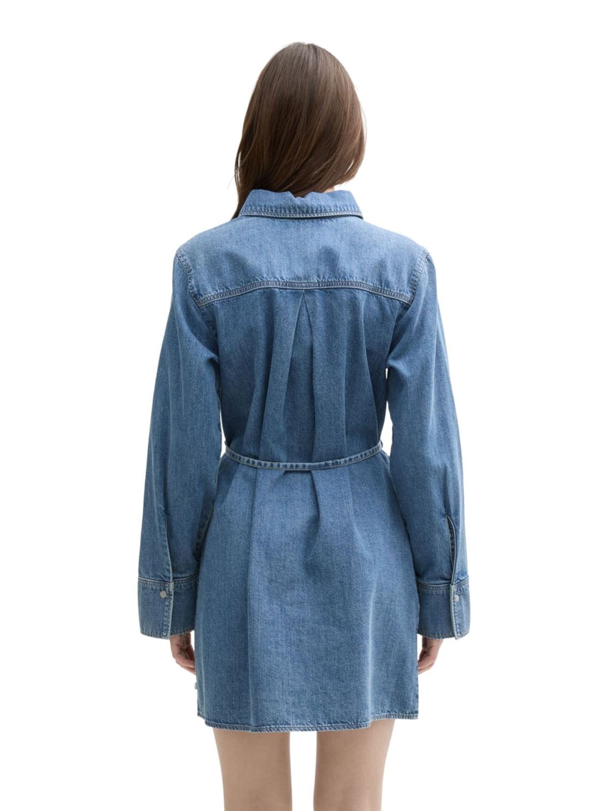Cazadora Vaquera Tom Tailor Used Light Stone Blue Denim 1045461 10118 - Imagen 3