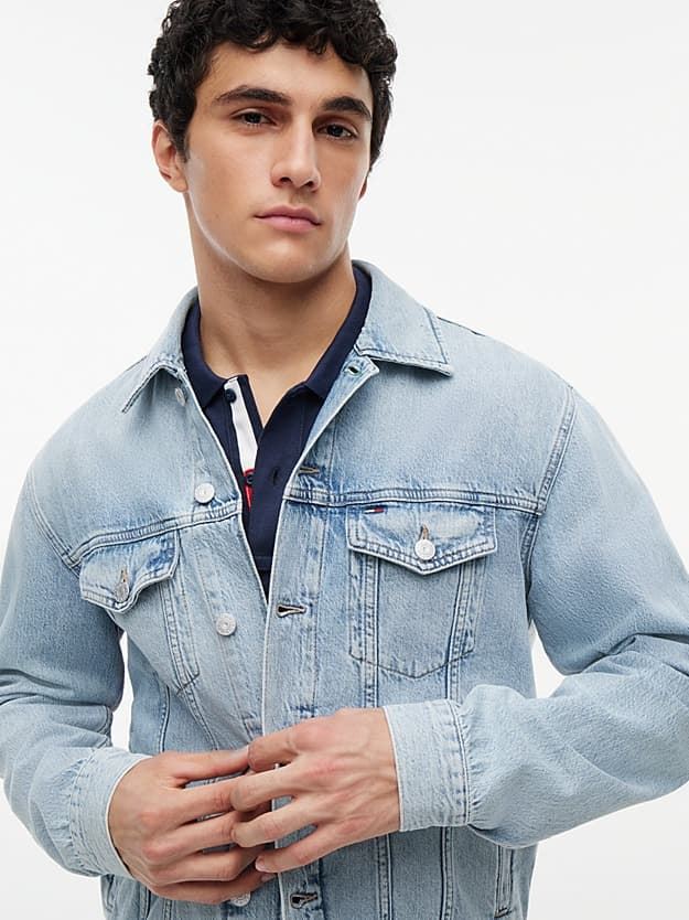 Cazadora vaquera TOMMY JEANS DM0DM23657 1AB Senim light - Imagen 3