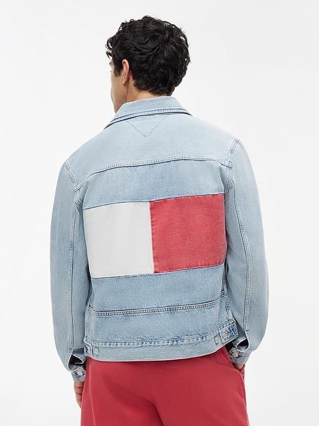 Cazadora vaquera TOMMY JEANS DM0DM23657 1AB Senim light - Imagen 4