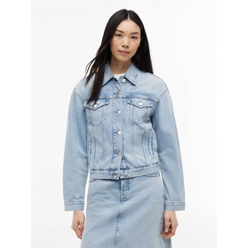 Cazadora vaquera TOMMY JEANS DW0DW23471 1AB DENIM LIGHT - Imagen 1