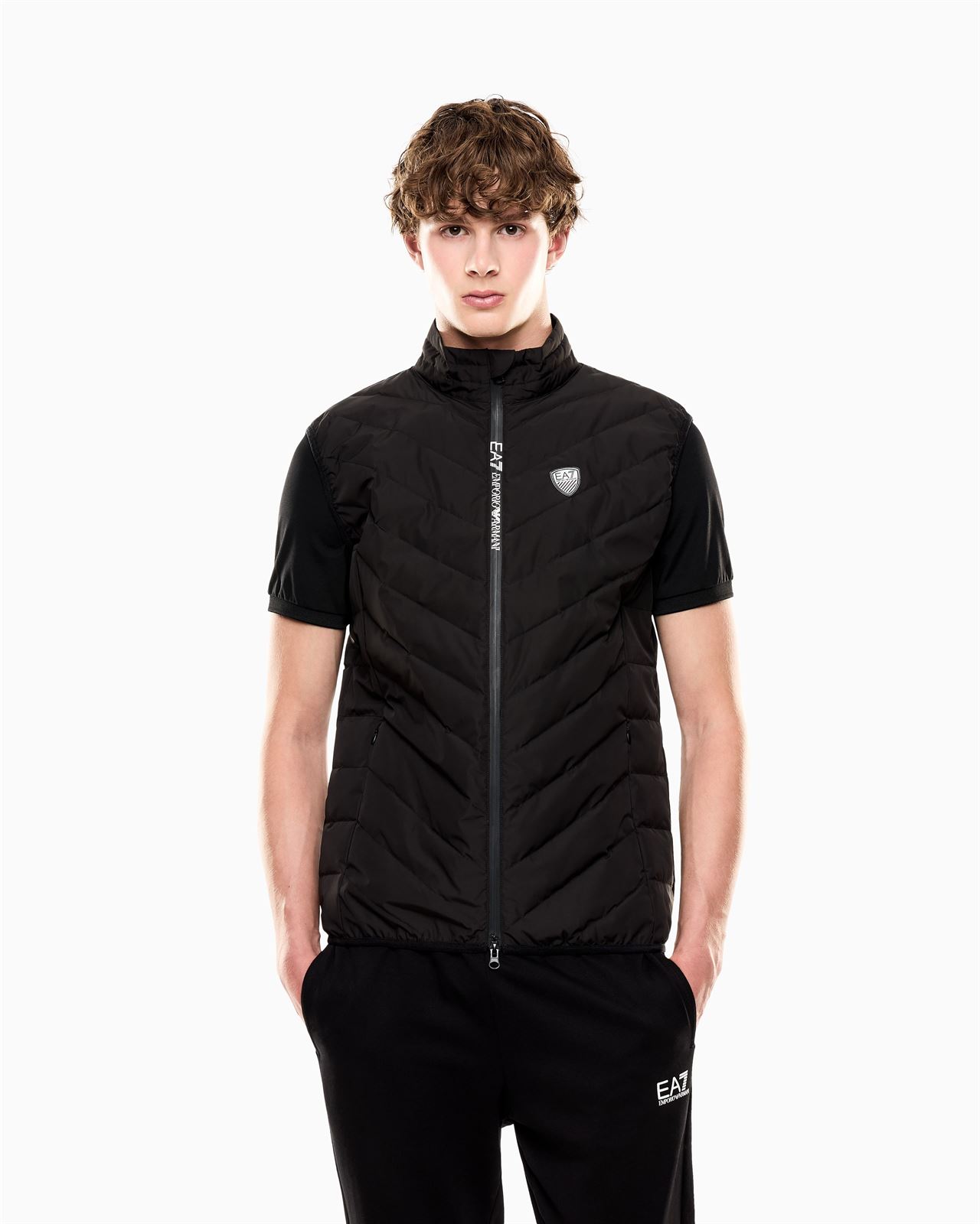 Chaleco Emporio Armani Black 8NP102 PNE1Z 1200 - Imagen 3