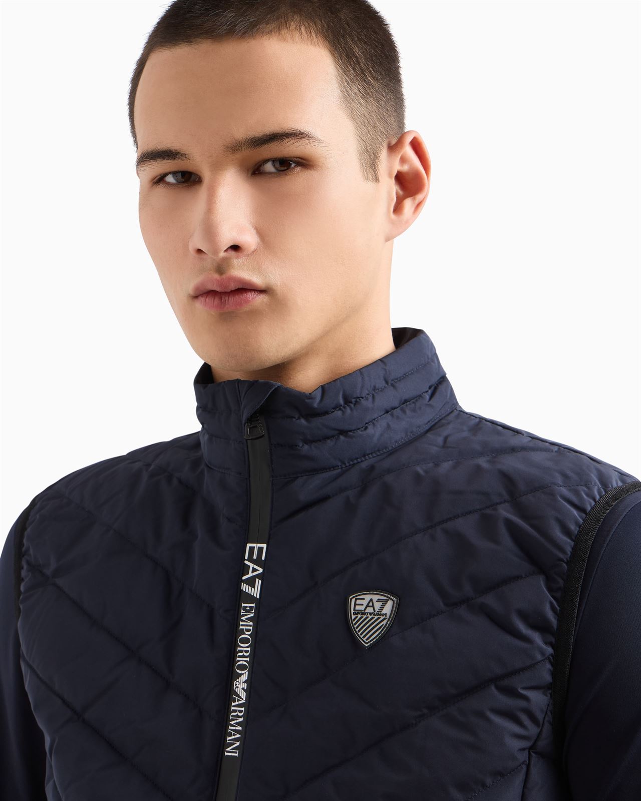 Chaleco Emporio Armani Down Waistcoat Armani Blue 8NPQ02 PNE1Z 1562 - Imagen 4