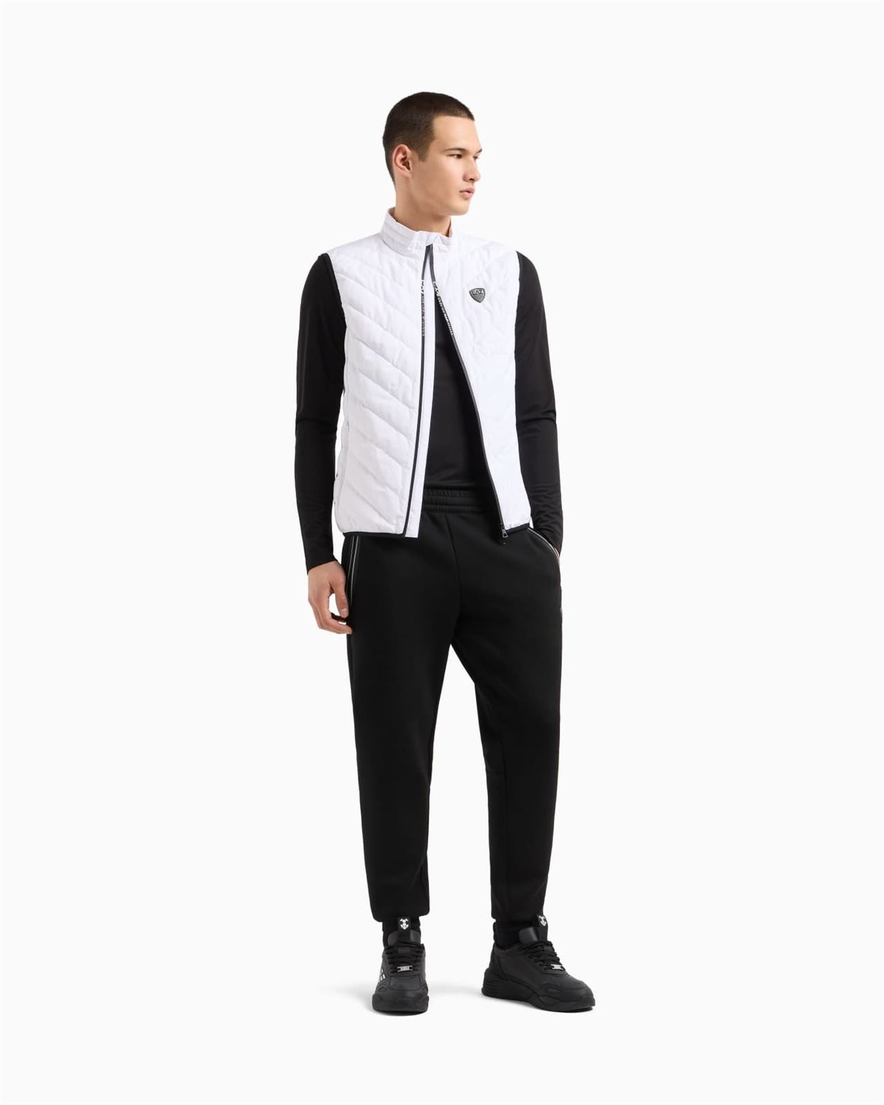 Chaleco Emporio Armani Waistcoat White 8NPQ02 PNE1Z 1100 - Imagen 2