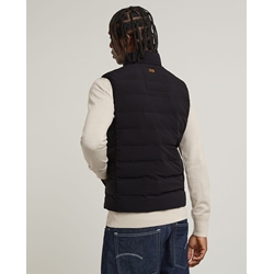 Chaleco G-Star Black Foundation Liner Vest D24277 D518 6484 - Imagen 2
