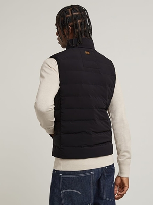 Chaleco G-Star Black Foundation Liner Vest D24277 D518 6484 - Imagen 2