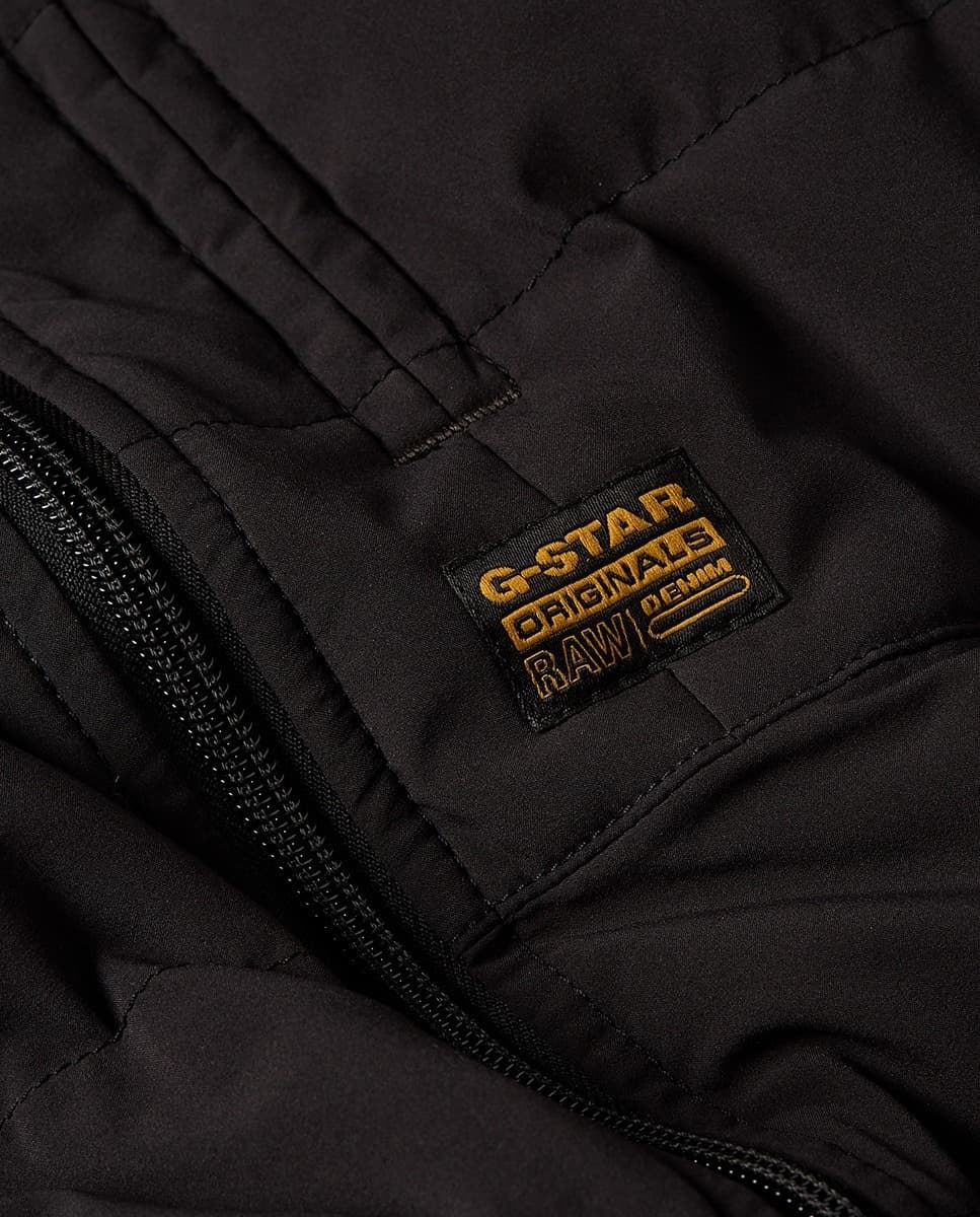 Chaleco G-Star Black Foundation Liner Vest D24277 D518 6484 - Imagen 5